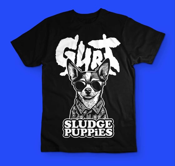 Image of Sludge puppies - Black shirt