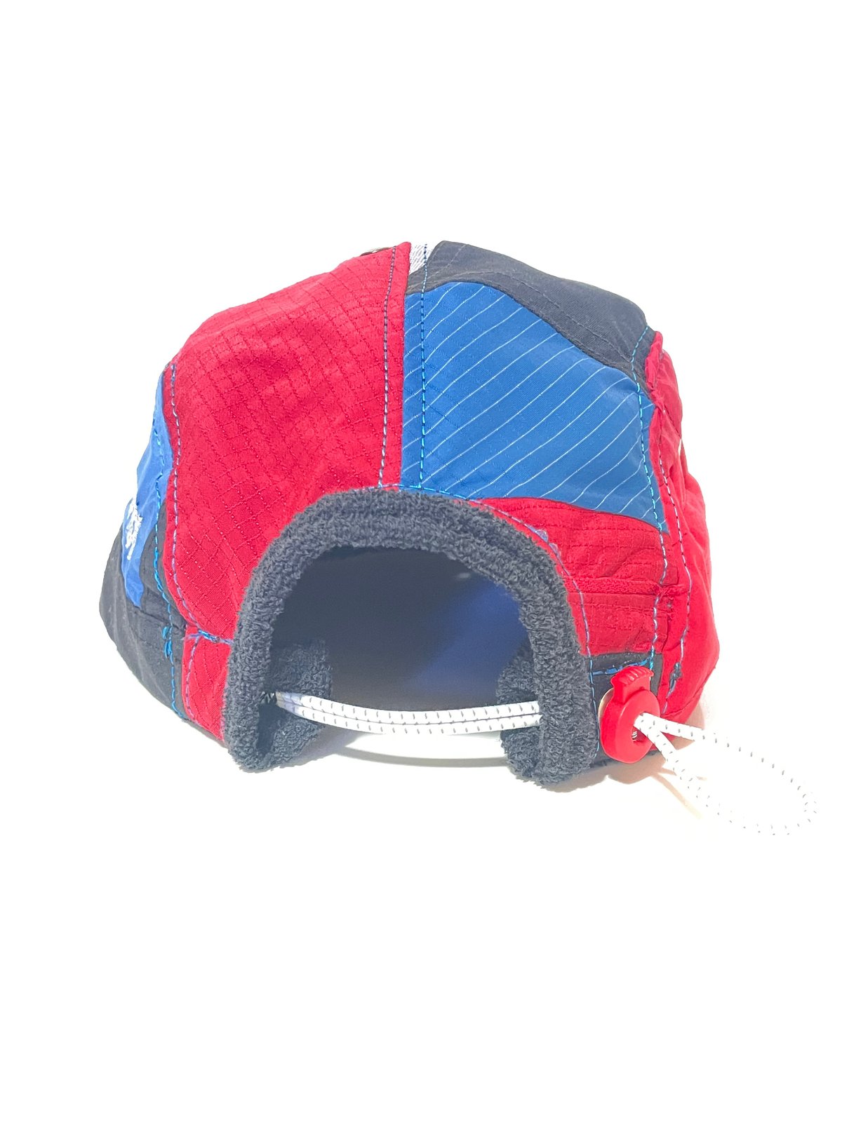 Upcycled North Face Red Blue Goretex 1 of 1 5-Panel