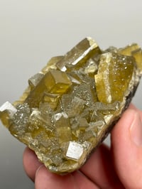 Image 2 of Golden Barite On Fluorite Specimen | Jiangxi China #2769