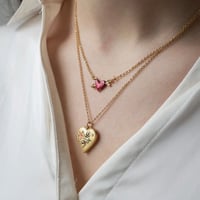 Image 1 of Fable Swallow Heart Locket