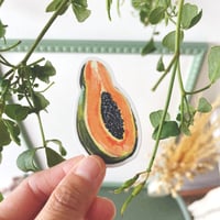 Image 1 of papaya sticker