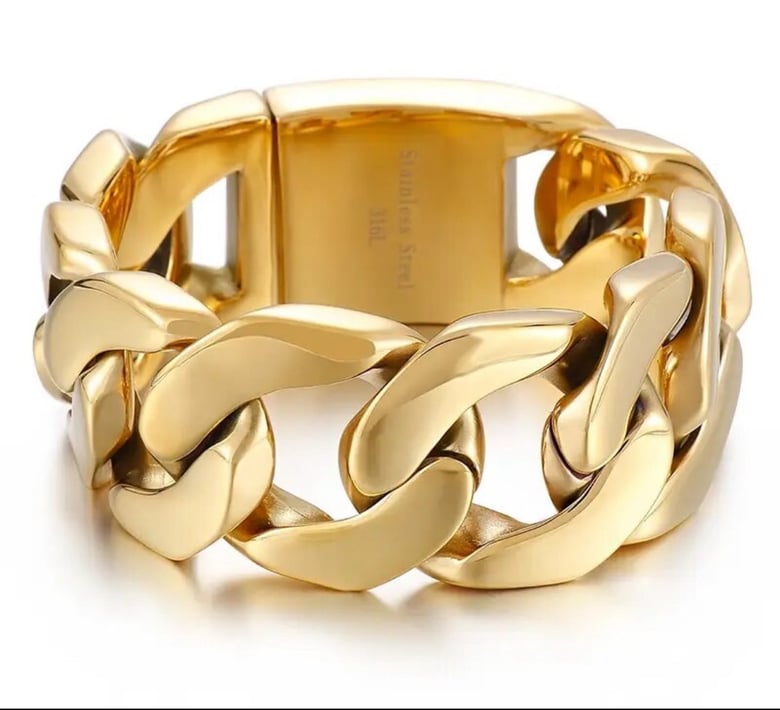 Image of Big Cuban Link Bracelet