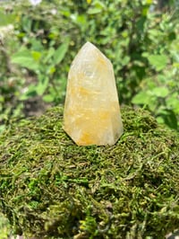 Image 1 of Golden Rutilated Quartz Obelisk 