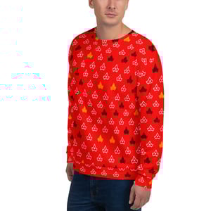 Red Ascensive Sweatshirt
