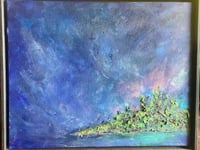 Image 3 of “Island #7”, Abstract Acrylic on Canvas