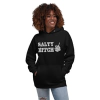 Image 1 of Salty Bitch embroidered Hoodie