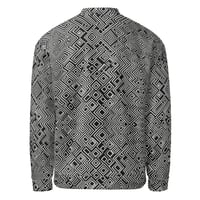 Image 4 of La Serpiente Print Unisex Bomber Jacket