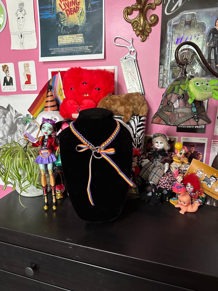 Image of Pride Bow Necklace