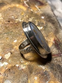 Image 2 of Polka Dot Chalcedony Ring
