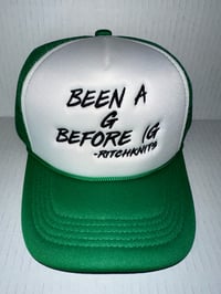 Image 1 of G-trucker green/white