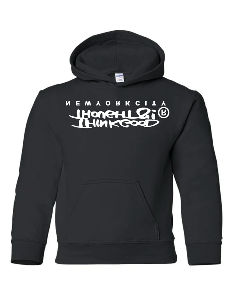 Image of Upside Down Original Logo Hoodie - Black