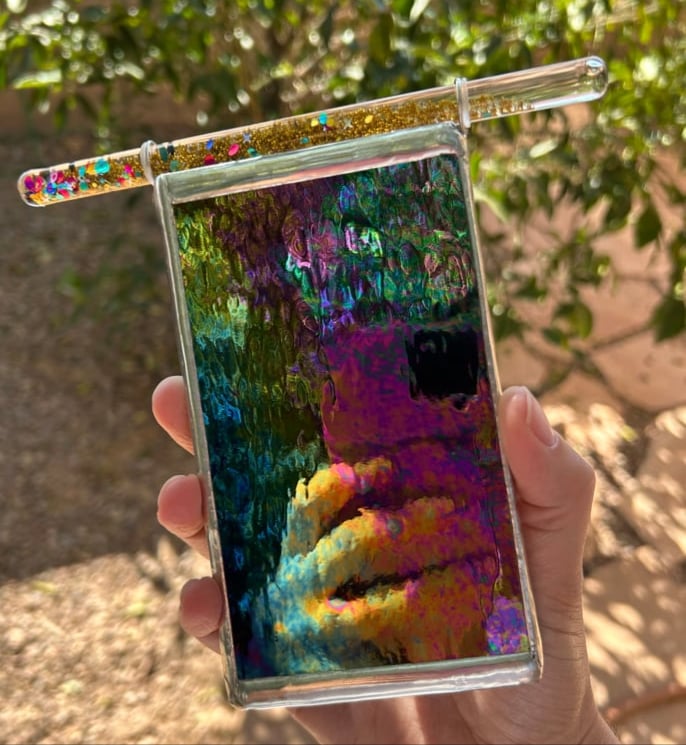 Image of Golden Sunset Mini AuraScope (see full description)