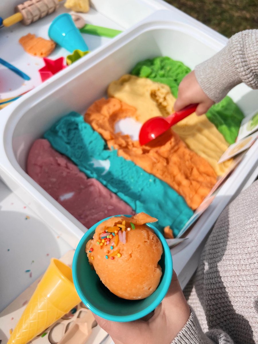 Ice cream Playdough set L&E Play