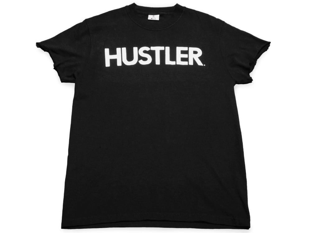 Image of HUSTLER. ROSE CUT TEE