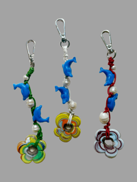 Image 1 of Beach picnic keychain / bag charm