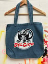 DEL GATO DENIM TOTE BAG