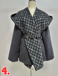 Image 4 of COUTURE WRAP COAT
