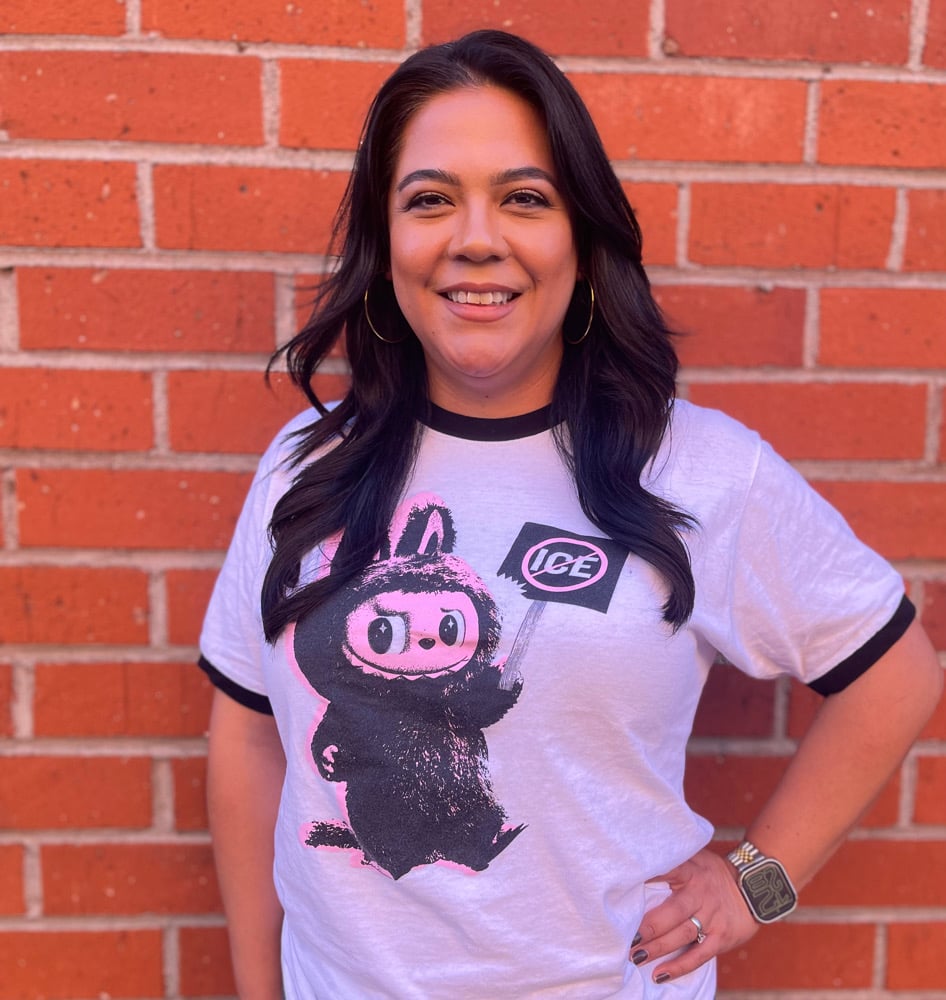 ICE Labu-buster! Ringer Tee - ADULT | National Day Laborer