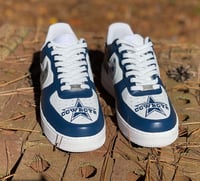 Image 2 of Custom Dallas Cowboys Nike Air Force One 