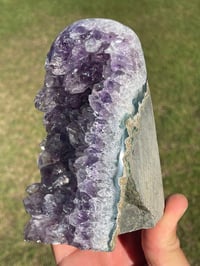 Image 6 of Amethyst Base Cut Polished Edge #2021