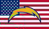 Chargers Flag American 