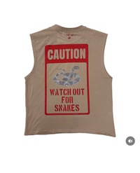 Image 2 of Villi'age Caution Sleeveless Tee 