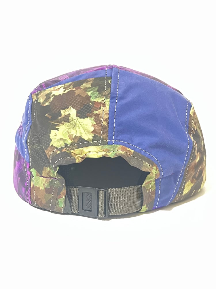 Purple Tape Mirror Reflect Glow 5-Panel Upcycle 