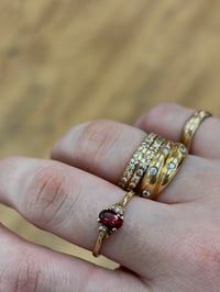 Image 4 of Tiny Garnet Solitare 