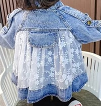 Image 1 of Denim Swing Jacket