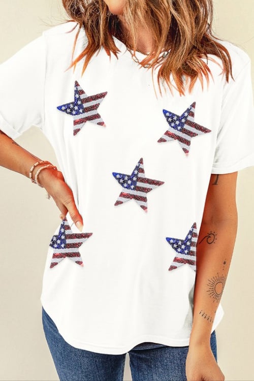 Image of USA STAR T-SHIRT 