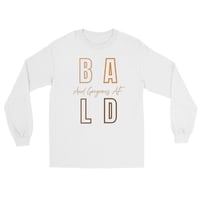Image 2 of BALD/GORGEOUS AF Men’s Long Sleeve Shirt