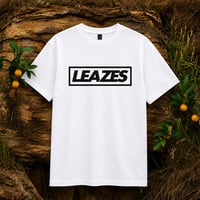 Leazes Tee - Front Logo - WHITE