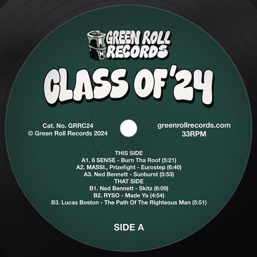Class Of '24' Greatest Hits Compilation 12” Vinyl | Green Roll Records