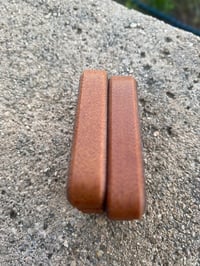 Image 2 of Made to order vintage linen micarta patina faces 
