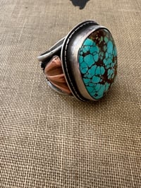 Image 4 of Thunderbird Copper Statement Ring size 11.5