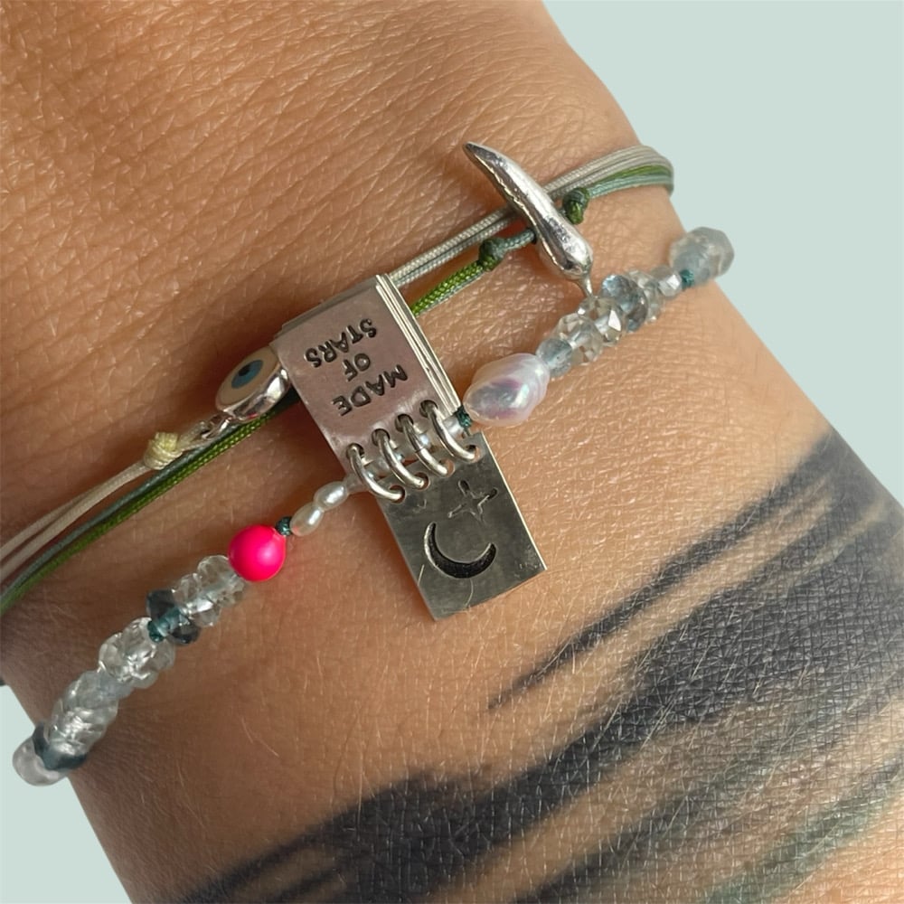 Image of Made of stars notebook bracelet