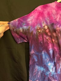 Image 5 of LARGE Hail Satan Tie Dye Shirt