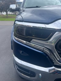 Image 1 of 2019+ Ram 1500 Limited Full Headlight Tint Overlays 