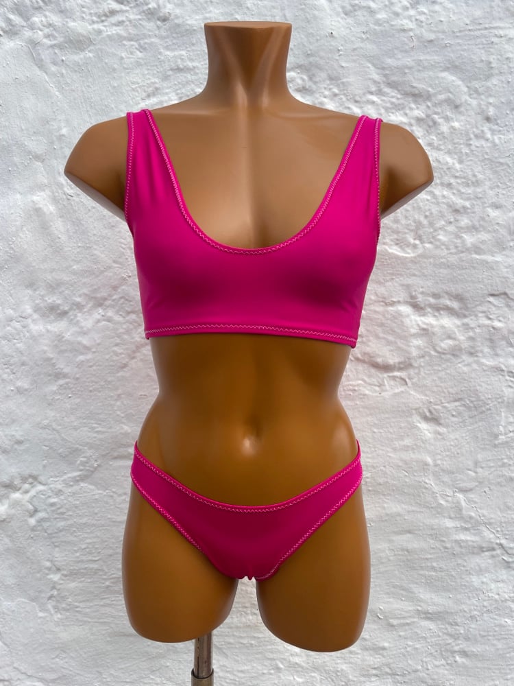 Image of Bikini brasileño Fucsia