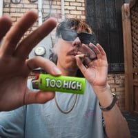 Image 2 of Too High Lighter (Lime Green)