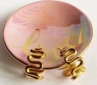 Image 3 of Kira half Hoop Earring