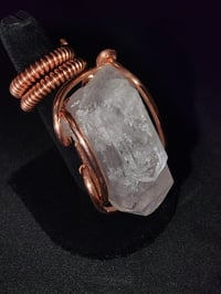 Image 2 of Adjustable Enhydro Quartz Ring, China