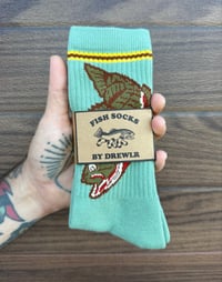 Image 1 of Smallmouth Bass Socks