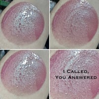 Image 1 of I Called You Answered Mauve Shimmer Lipgloss