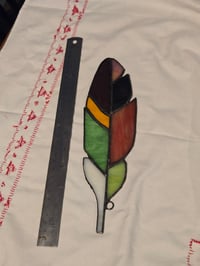 Image 5 of Stained glass feather 03