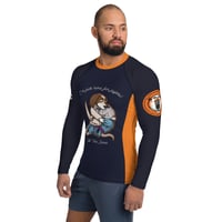 Image 3 of Men's Rash Guard, Meerkatsu: Coach Yuki