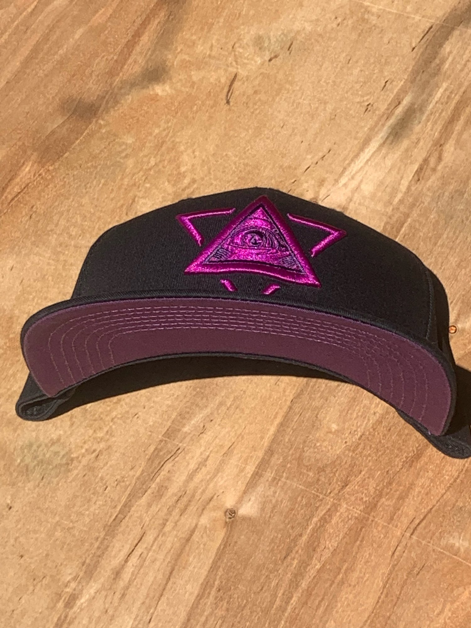 Image of Limited Edition Purple Star 3D Embroidered Cap