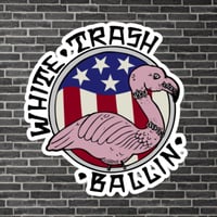 WTB Flamingo Vinyl Decal 5.5"