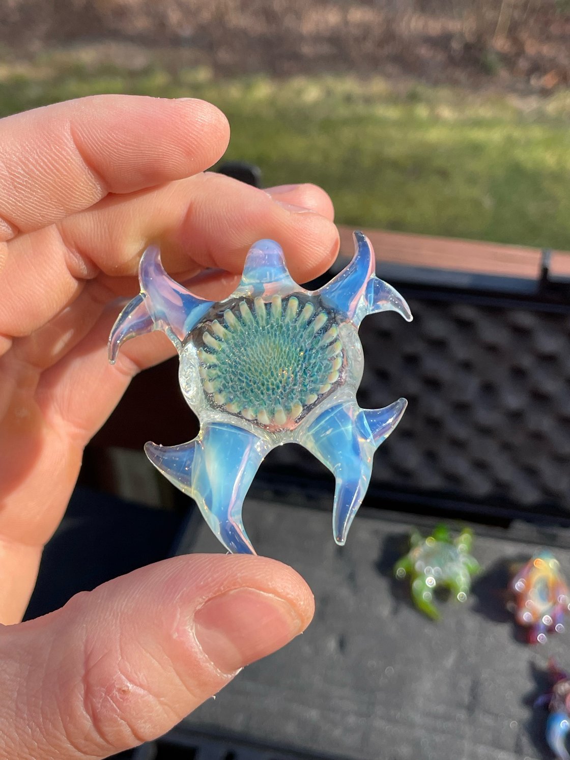 Image of Glopal UV horned implosion