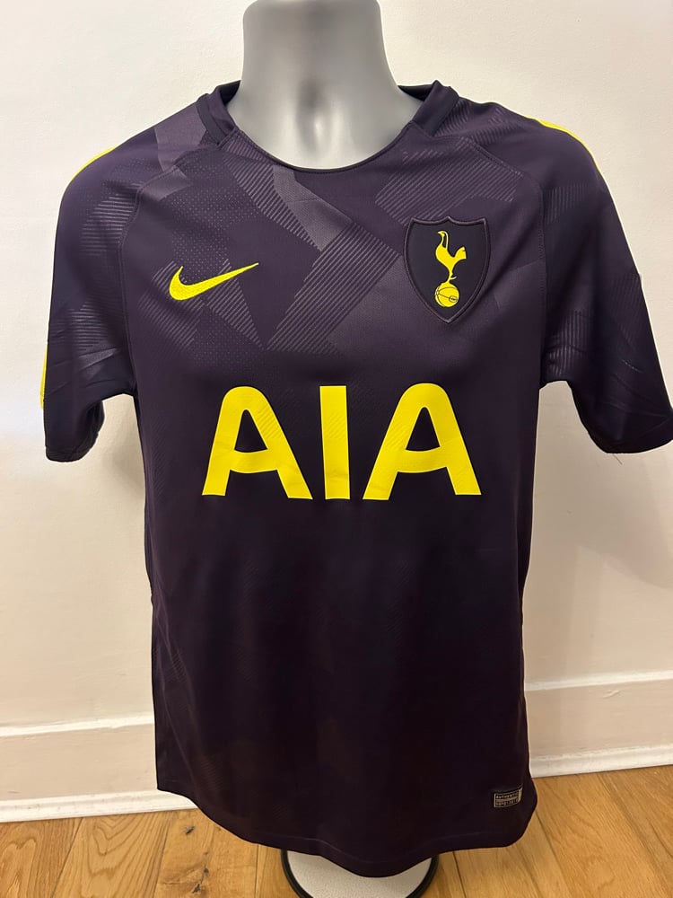 Image of Tottenham Hotspur “DELE 20” 2017/18 Third Shirt + UCL patches  (S)